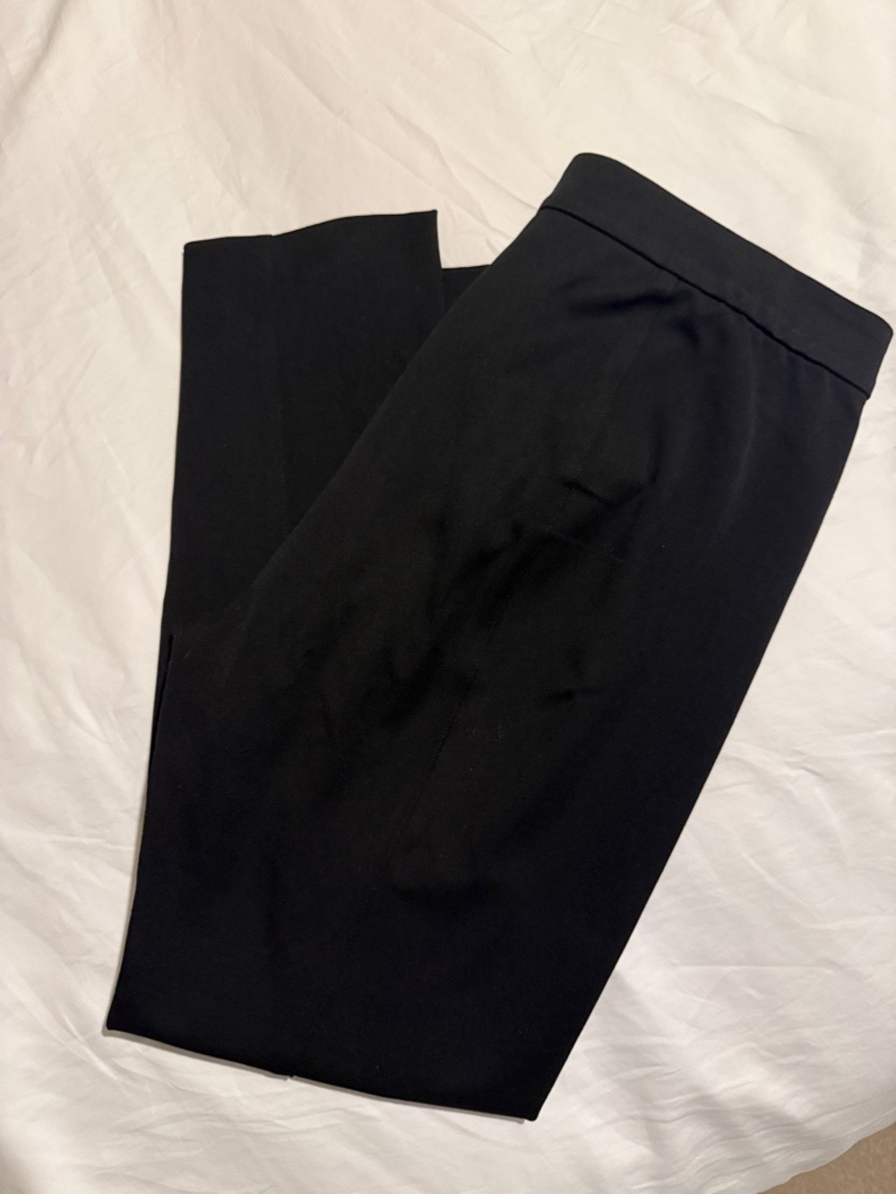 Ann Taylor Black Straight Leg Pants